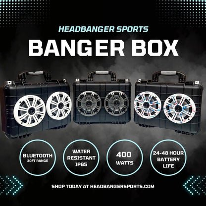 BANGER BOX 200 Watt Portable Bluetooth Speaker Box