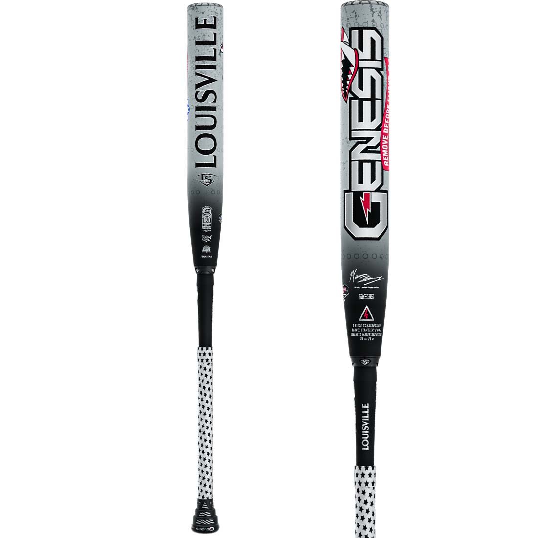 2026 Louisville Slugger Genesis Matt Brady 2PC USSSA slowpitch bat 12 inch barrel .75 oz maxload