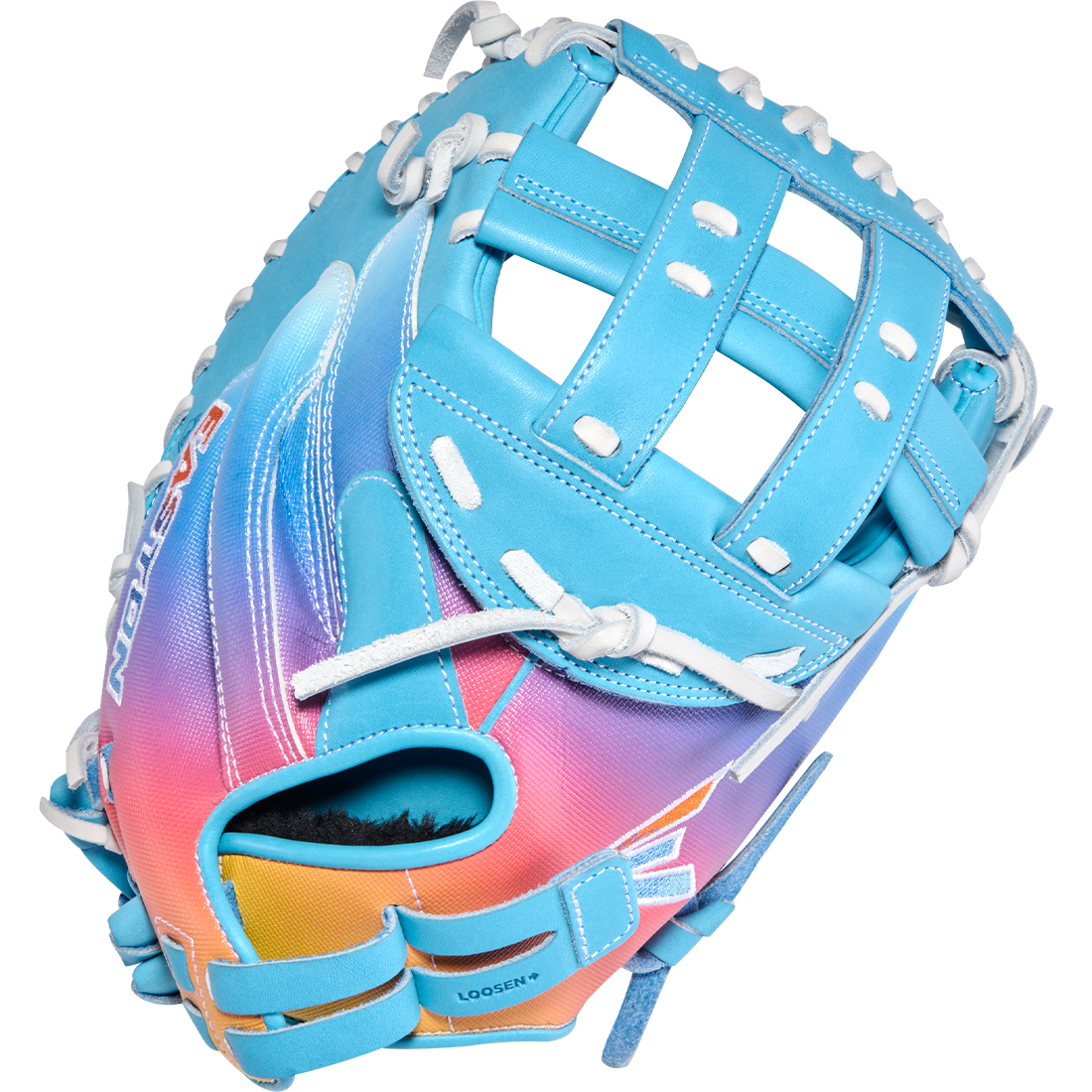 Easton Professional Collection Color Splash 3.0 34” Fastpitch Catcher’s Mitt: PCFPCM34CB