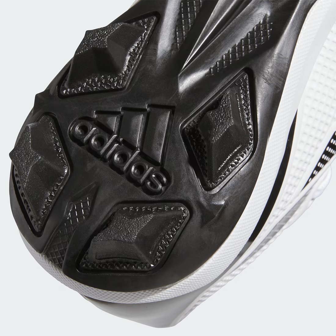 adidas Adizero Impact 2.0 Kids Molded Cleats up close detail of bottoms