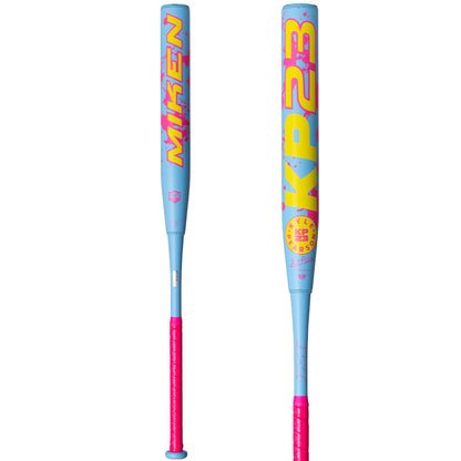 miken kp23 neon maxload usa slowpitch softball bat 13 inch barrel