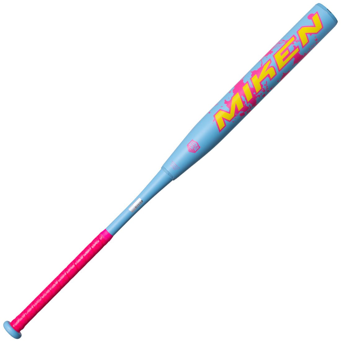 miken mid flex handle two piece slowpitch bat feel