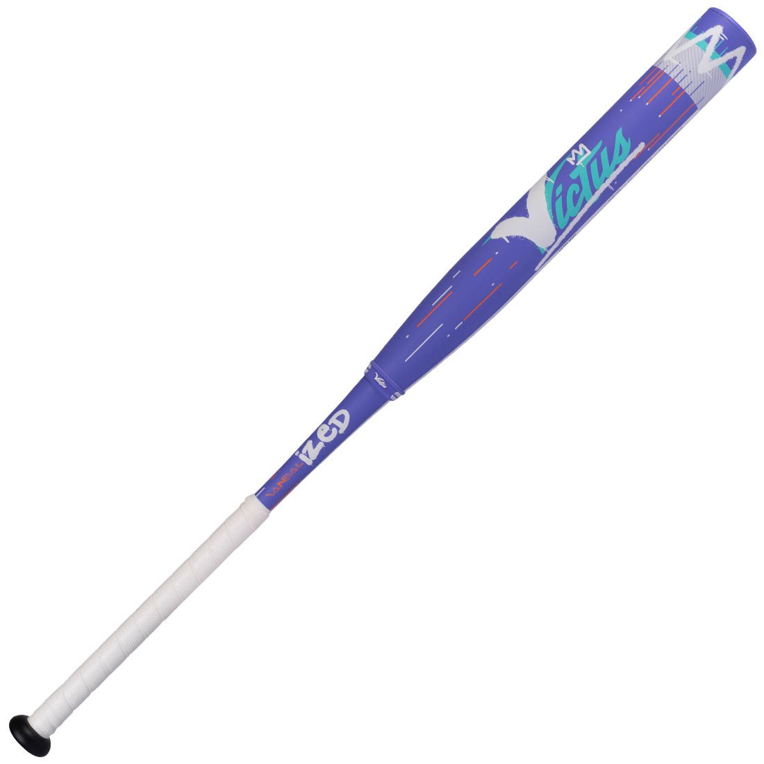 Victus Vandalized Purple 2PC End Loaded 12.5" USA Slowpitch Softball Bat (VSPVA2BA)