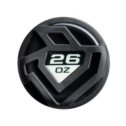 DeMarini Twisted Mistress 2027 Knob Bottom View - 26 oz